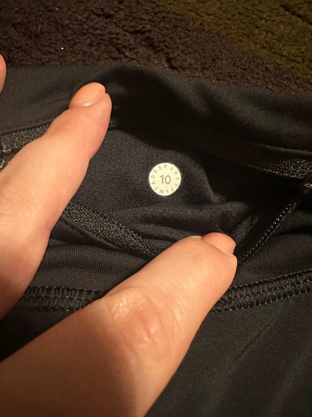 Lululemon Black Speed Up Shorts